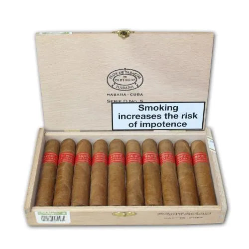 Partagas Serie D No. 5 (Box of 10).