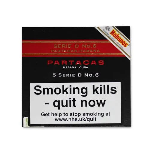 Partagas Serie D No. 6 (Pack of 5)