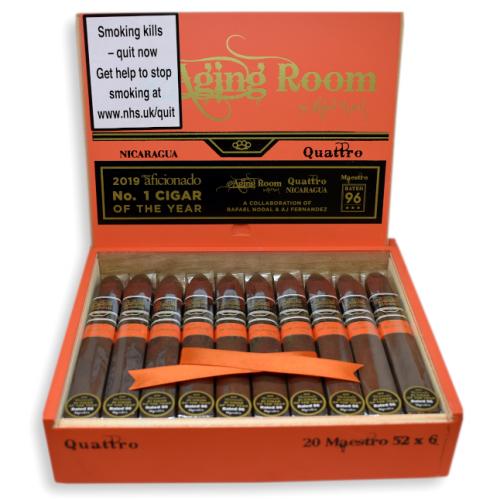 Aging Room Quattro Nicaragua Maestro Cigar - Box of 20