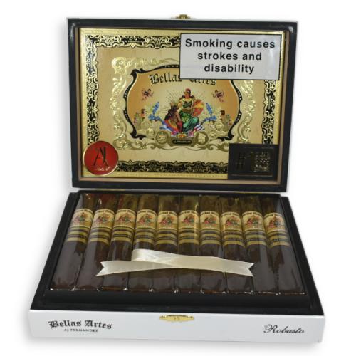 Bellas Artes Maduro Robusto Cigar - 20 Cigars
