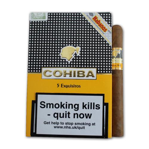 Cohiba Exquisitos Cigar - Pack of 5.
