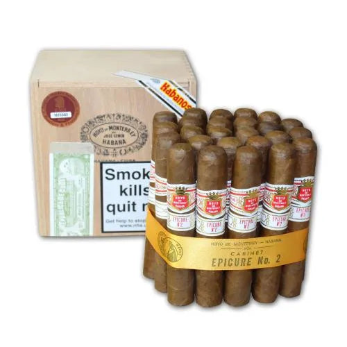 Hoyo de Monterrey Epicure No. 2 Cigar - Box of 25's.