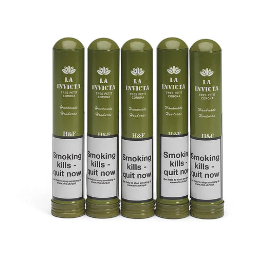 La Invicta Honduran Robusto Tubed Cigar - Bundle of 10