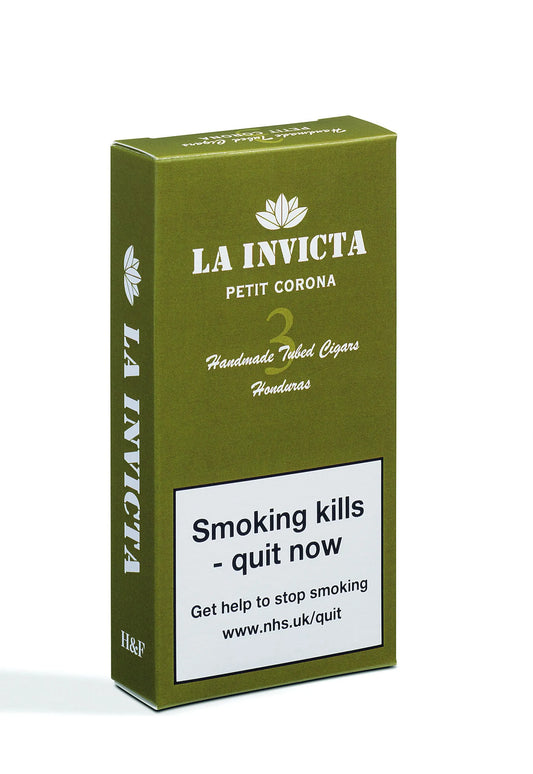 La Invicta Honduran Petit Corona Tubed Cigar - Pack of 3
