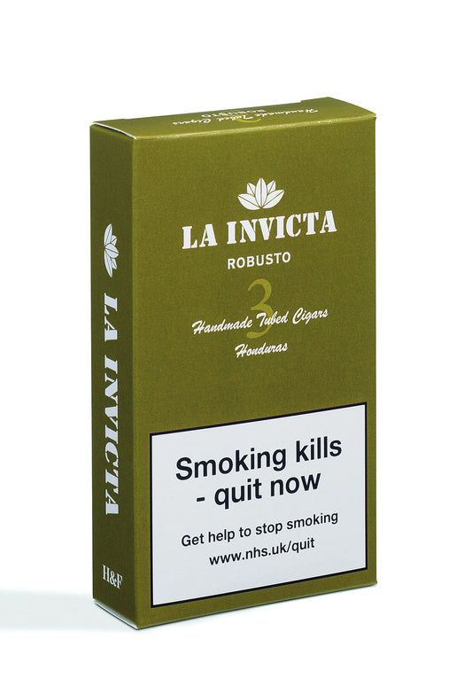 La Invicta Honduran Robusto Tubed Cigar - Pack of 3