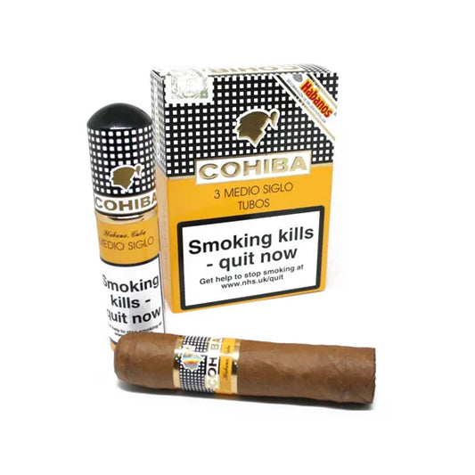 Cohiba Medio Siglo Tubos (Pack of 3).