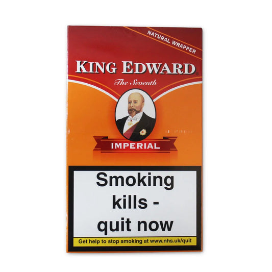 King Edward Imperial Cigars - 1 x Pack of 5 cigars