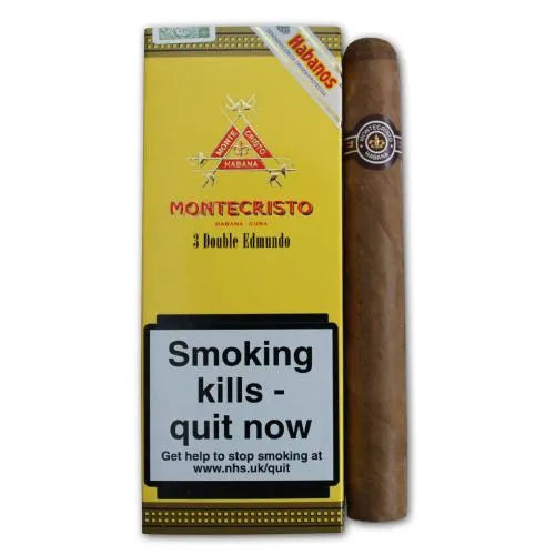 Montecristo Double Edmundo (Pack of 3).