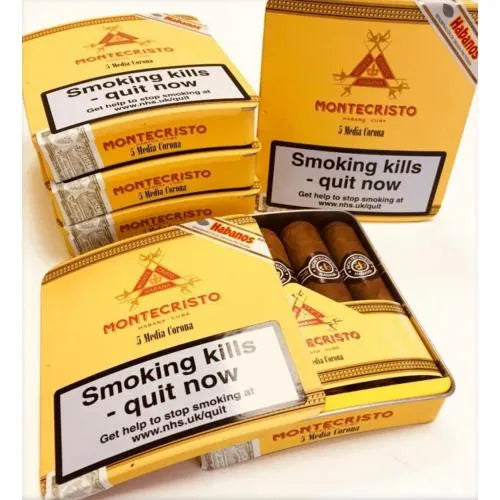 Montecristo Media Corona (Pack of 5).