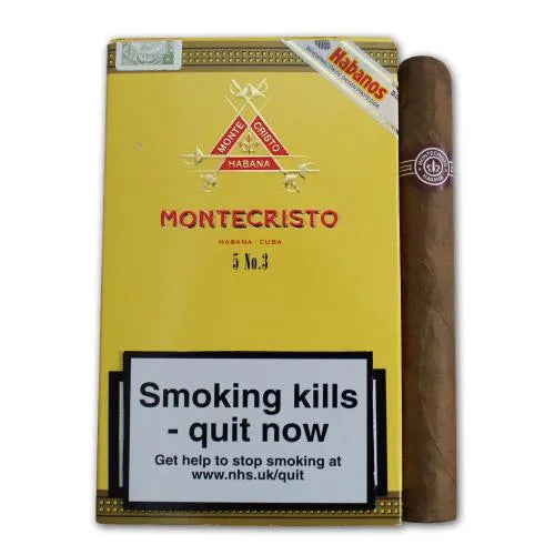 Montecristo No. 3 (Pack of 5).