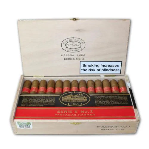 Partagas Serie E No. 2 (Box of 25).
