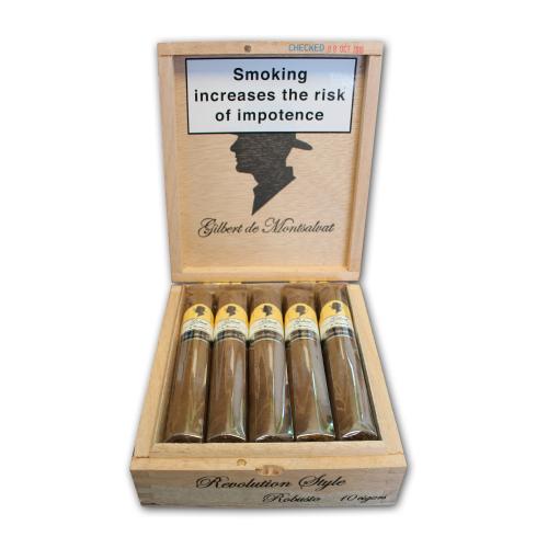 Gilbert De Montsalvat Revolution Style Robusto Cigar - Box of 10