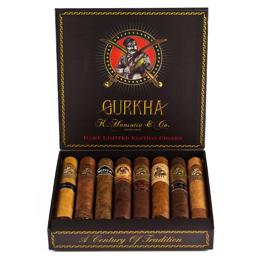 Gurkha Toro Selection Sampler Bag - 8 Cigars