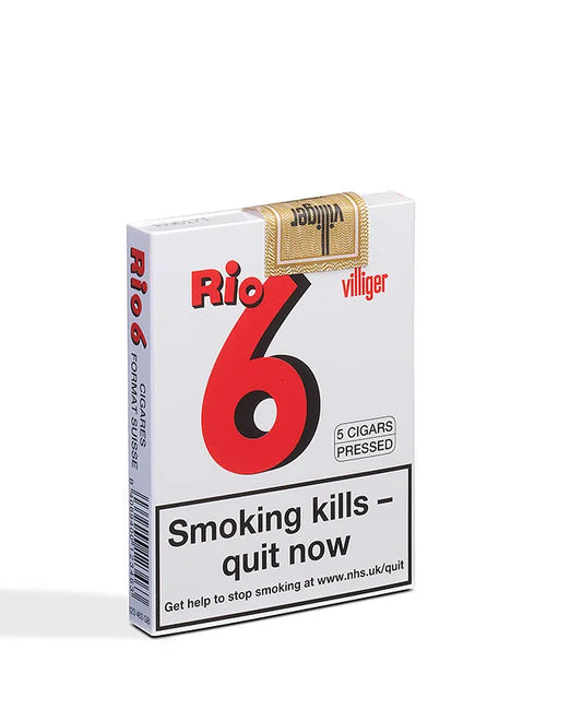 Villiger Rio 6 Cigar - 1 Pack of 5 (5 cigars)