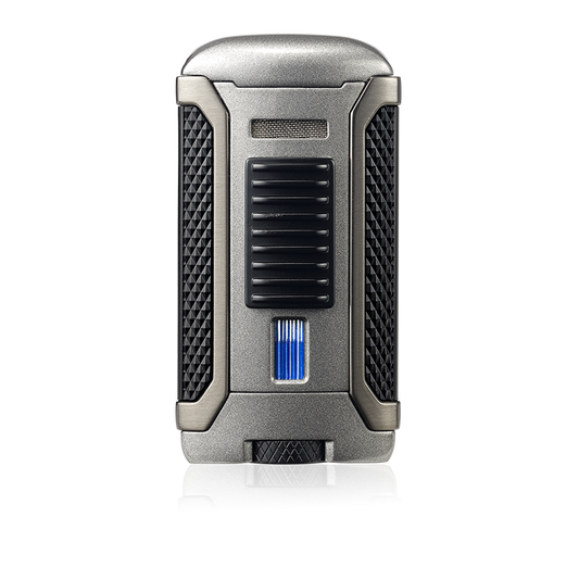 Colibri Apex - Single Jet Flame Lighter - Metallic Charcoal