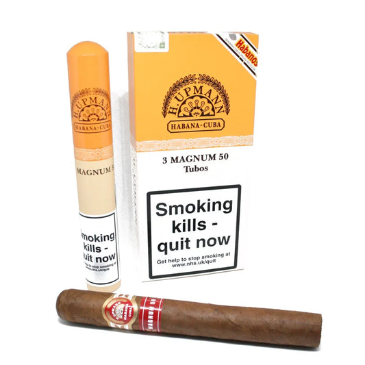 H. Upmann Magnum 50 Tubed Cigar - Pack of 3's.
