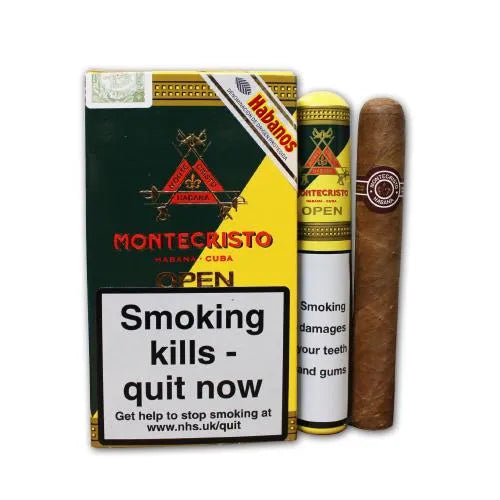 Montecristo Open J Tubos (Pack of 3).